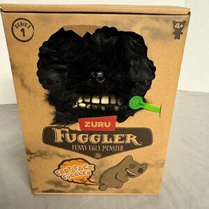 ZURU Fuggler Fart Face Funny Munch Black Long Ugly Monster